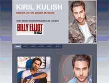 Tablet Screenshot of kirilkulish.com